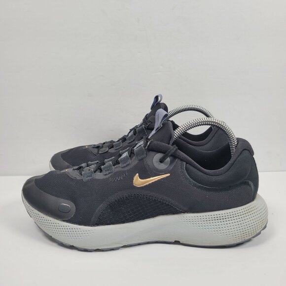 Nike React Escape Run Women's Dark Smoke Grey Shoes CV3817-005 US Size 10 - Picture 2 of 8